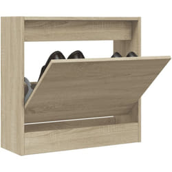 vidaXL Armoire à chaussures chêne sonoma 60x21x57 cm bois d'ingénierie