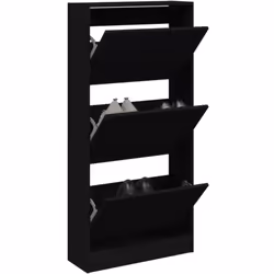 Cette armoire à chaussures est un excellent choix pour ranger vos chaussures de manière organisée, notamment dans les espaces ...