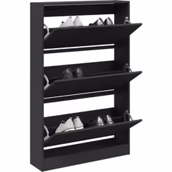 Cette armoire à chaussures est un excellent choix pour ranger vos chaussures de manière organisée, notamment dans les espaces ...