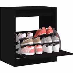 Cette armoire à chaussures est un excellent choix pour ranger vos chaussures de manière organisée, notamment dans les espaces ...