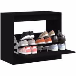 Cette armoire à chaussures est un excellent choix pour ranger vos chaussures de manière organisée, notamment dans les espaces ...