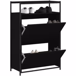 Cette armoire à chaussures est un excellent choix pour ranger vos chaussures de manière organisée, notamment dans les espaces ...