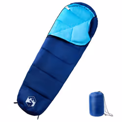 vidaXL Sac de couchage momie pour adultes camping 3 saisons