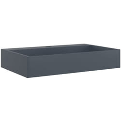 Vidaxl - Vasque 60x38x11 cm fonte minérale/marbre anthracite