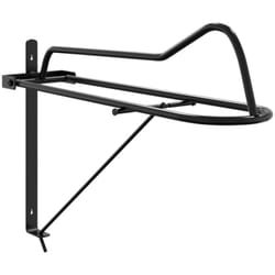 Porte-selle pliable mural noir fer vidaXL