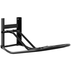 Vidaxl - Porte-selle pliable mural noir fer
