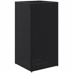 Cette jardinière est un choix idéal pour cultiver une variété de fleurs ou de plantes. Matériau durable : la résine tressée, ...