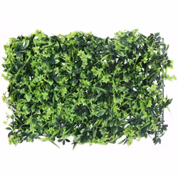 Cette clôture en feuilles artificielles peut être utilisée pour décorer les murs du jardin et créer un espace extérieur privé ...