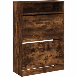 Gardez vos chaussures bien organisées et toujours à portée de main avec cette armoire à chaussures ! Matériau durable : le bo ...