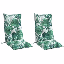 Donnez à votre espace de vie extérieur un nouveau look avec ces confortables coussins de chaise à dossier haut en un instant ...