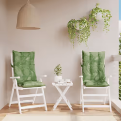 Donnez à votre espace de vie extérieur un nouveau look avec ces confortables coussins de chaise à dossier haut en un instant ...