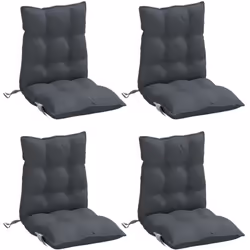 Donnez à votre espace de vie extérieur un nouveau look en un instant avec ces confortables coussins de chaise à dossier bas ! ...