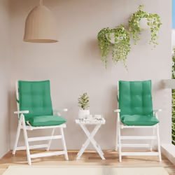 Donnez à votre espace de vie extérieur un nouveau look en un instant avec ces confortables coussins de chaise à dossier bas ! ...