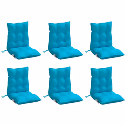 Donnez à votre espace de vie extérieur un nouveau look en un instant avec ces confortables coussins de chaise à dossier bas ! ...