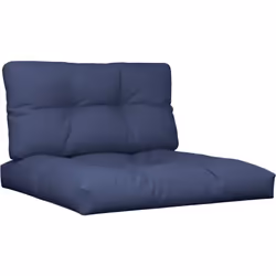 Donnez à votre espace de vie extérieur un nouveau look avec ces coussins de palette confortables en un instant ! Tissu durabl ...
