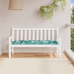 Donnez instantanément un nouveau look à votre maison avec ce coussin de banc de jardin ! Matériau durable : le tissu Oxford e ...