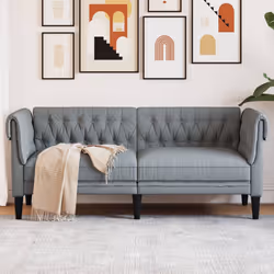 VidaXL 372547 canapé 2 siège(s) Gris