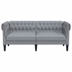VidaXL 372547 canapé 2 siège(s) Gris - Vue supplémentaire 4