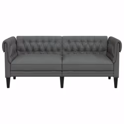 VidaXL 372548 canapé 2 siège(s) Gris - Vue supplémentaire 4