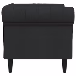VidaXL 372549 canapé 2 siège(s) Noir - Vue supplémentaire 5