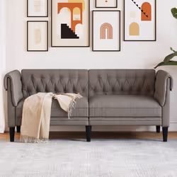 VidaXL 372552 canapé 2 siège(s) Taupe