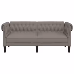 VidaXL 372552 canapé 2 siège(s) Taupe - Vue supplémentaire 4
