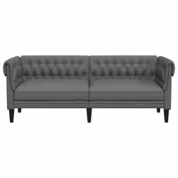 VidaXL 372557 canapé 3 siège(s) Gris - Vue supplémentaire 4