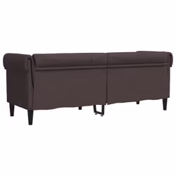 VidaXL 372559 canapé 3 siège(s) Marron - Vue supplémentaire 6