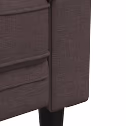 VidaXL 372559 canapé 3 siège(s) Marron - Vue supplémentaire 7