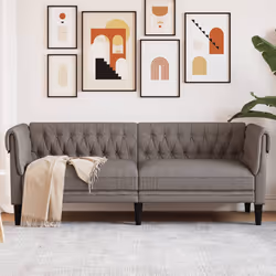 VidaXL 372561 canapé 3 siège(s) Taupe - Vue supplémentaire 2