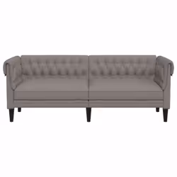 VidaXL 372561 canapé 3 siège(s) Taupe - Vue supplémentaire 4