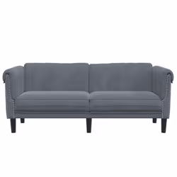 VidaXL 372576 canapé 2 siège(s) Gris - Vue supplémentaire 4