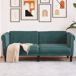 VidaXL 372577 canapé 2 siège(s) Vert