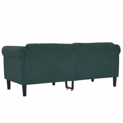VidaXL 372577 canapé 2 siège(s) Vert - Vue supplémentaire 6