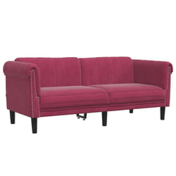 VidaXL 372579 canapé 2 siège(s) Rouge