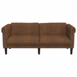 VidaXL 372584 canapé 2 siège(s) Marron - Vue supplémentaire 4