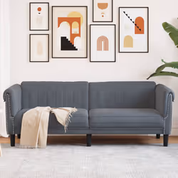 VidaXL 372586 canapé 3 siège(s) Gris