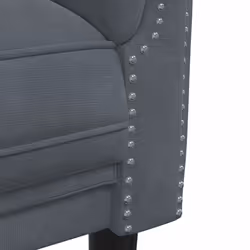 VidaXL 372586 canapé 3 siège(s) Gris - Vue supplémentaire 7