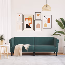 VidaXL 372587 canapé 3 siège(s) Vert