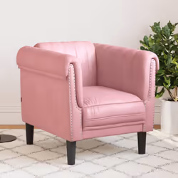 VidaXL 372588 canapé 3 siège(s) Rose