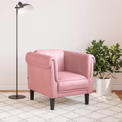 VidaXL 372588 canapé 3 siège(s) Rose