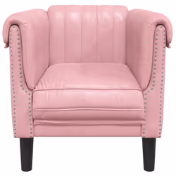 VidaXL 372588 canapé 3 siège(s) Rose - Vue supplémentaire 4