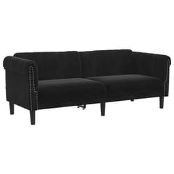 VidaXL 372590 canapé 3 siège(s) Noir