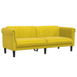 VidaXL 372591 canapé 3 siège(s) Jaune