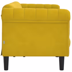 VidaXL 372591 canapé 3 siège(s) Jaune - Vue supplémentaire 5
