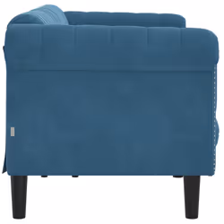 VidaXL 372593 canapé 3 siège(s) Bleu - Vue supplémentaire 5
