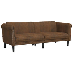 VidaXL 372594 canapé 3 siège(s) Marron