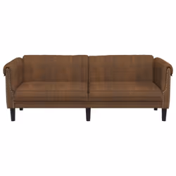 VidaXL 372594 canapé 3 siège(s) Marron - Vue supplémentaire 4