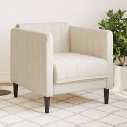 Fauteuil lin Vidaxl