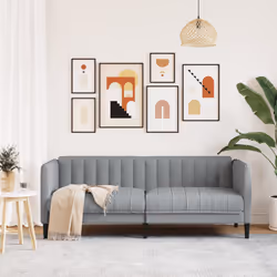 VidaXL 372604 canapé 2 siège(s) Gris